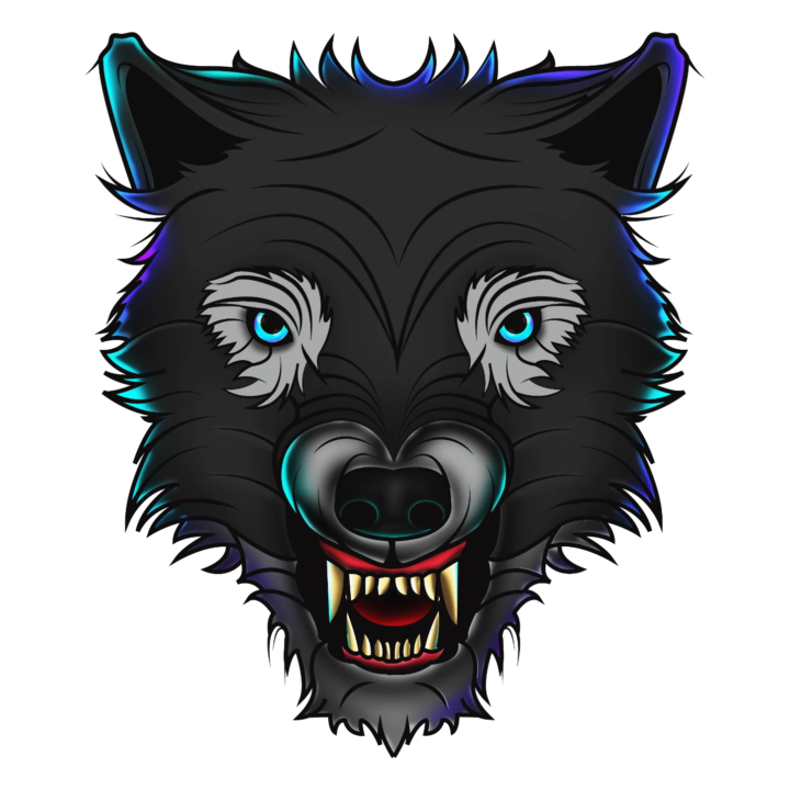 Legend Nebula Wolf Tee